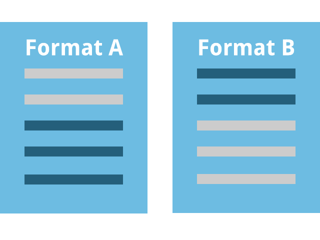Image showing 2 separate forms